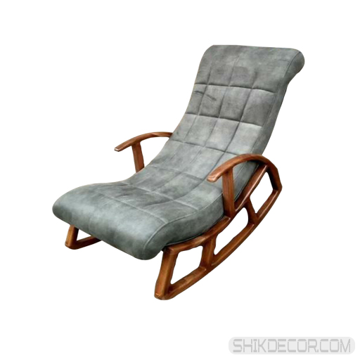 صندلی راک مبلی رنگ آبی آسمانی