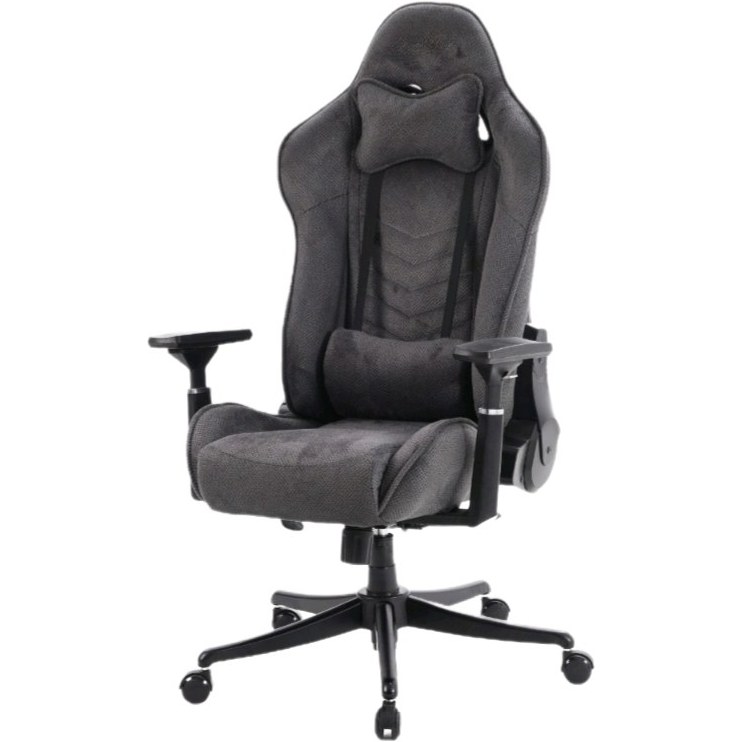 صندلی گیمینگ مدل FABRIC رنگ مشکی و تیره